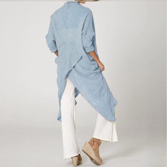 NEW Fashion Loose Asymmetrical Kimono Top - Picture 3 of 9